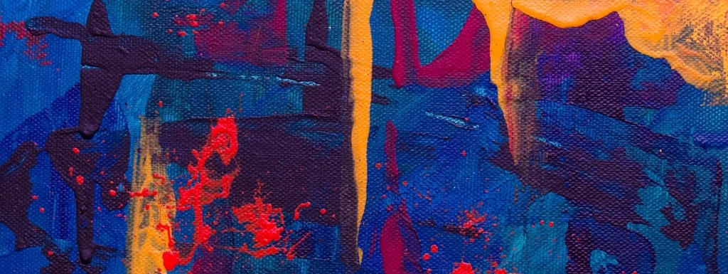 Abstract art canvas